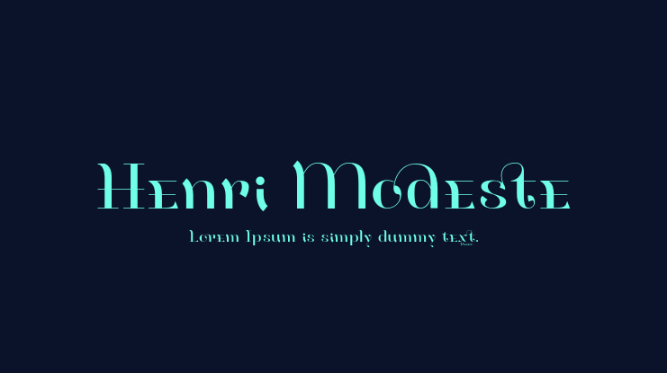 Henri Modeste Font
