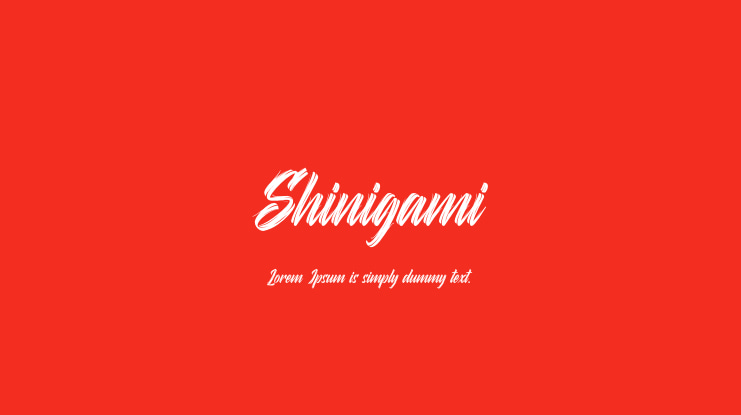 Shinigami Font