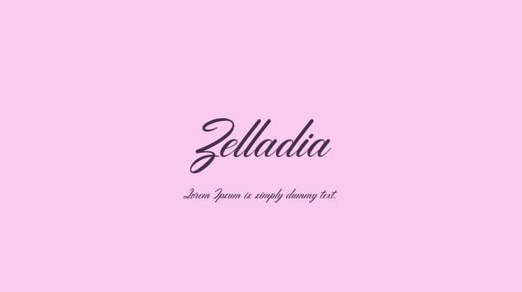 Zelladia Font