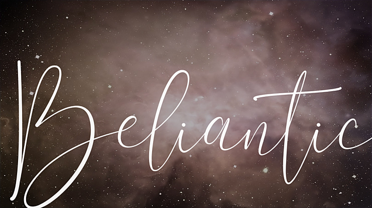 Beliantic Font