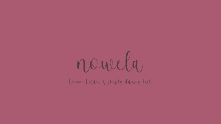 nowela Font