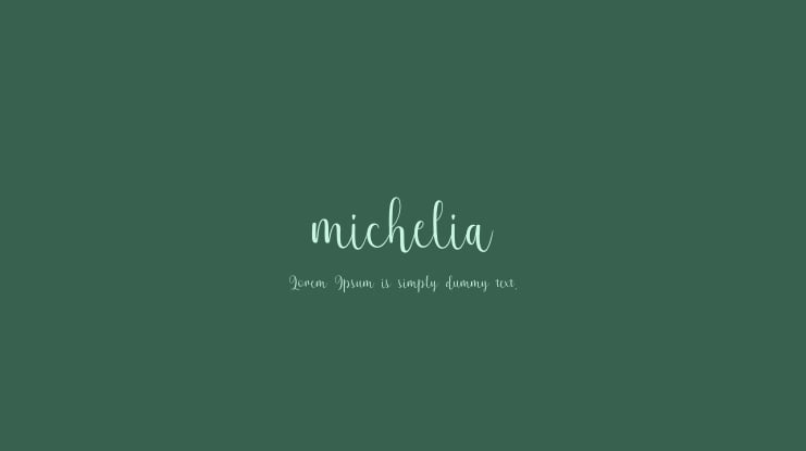 michelia Font