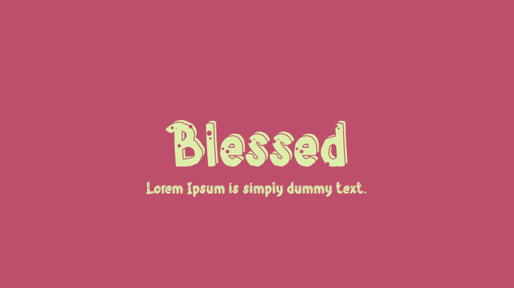 Blessed Font