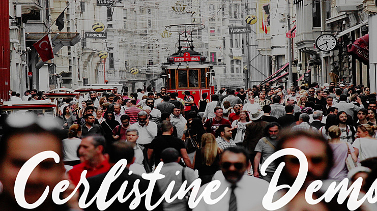 Cerlistine Demo Font