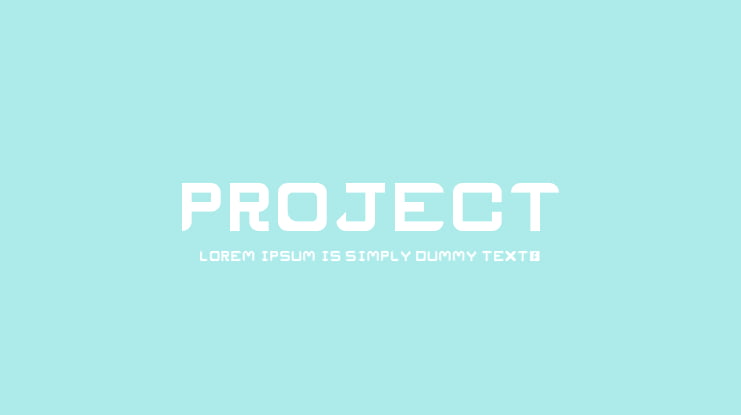 Project Font