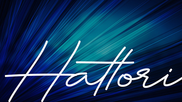 Hattori Font