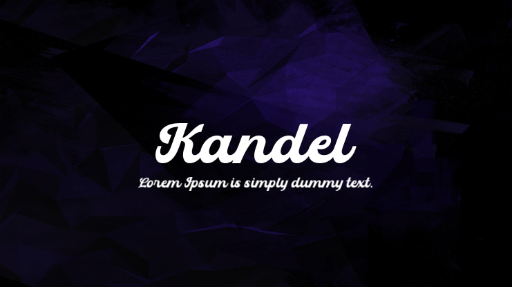 Kandel Font