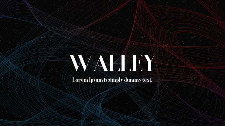 WALLEY Font