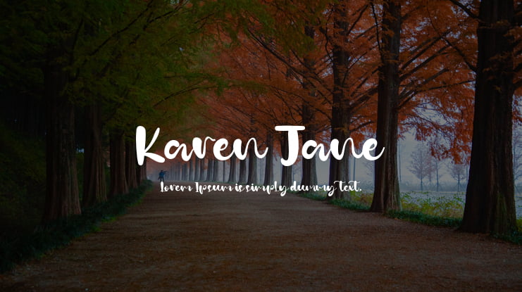 Karen Jane Font