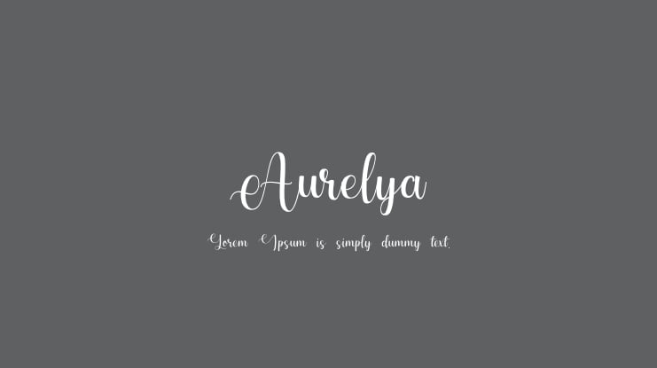 Aurelya Font