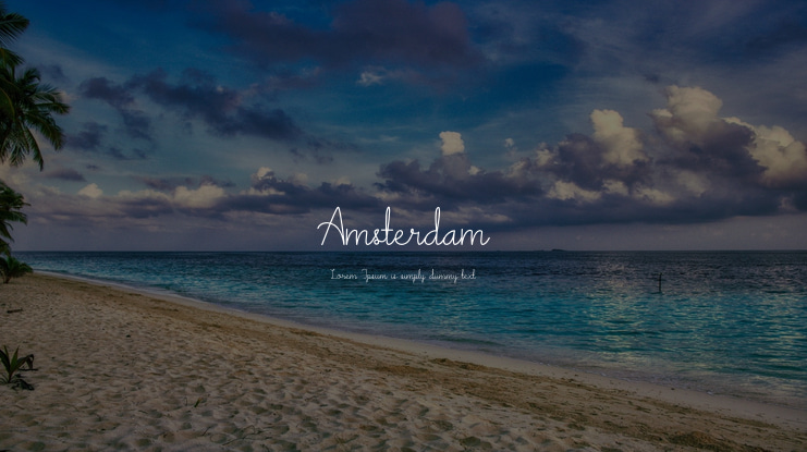 Amsterdam Font