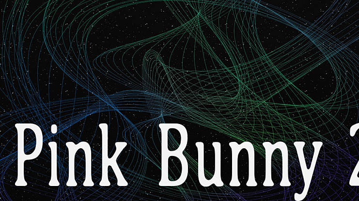 Pink Bunny 2 Font Family