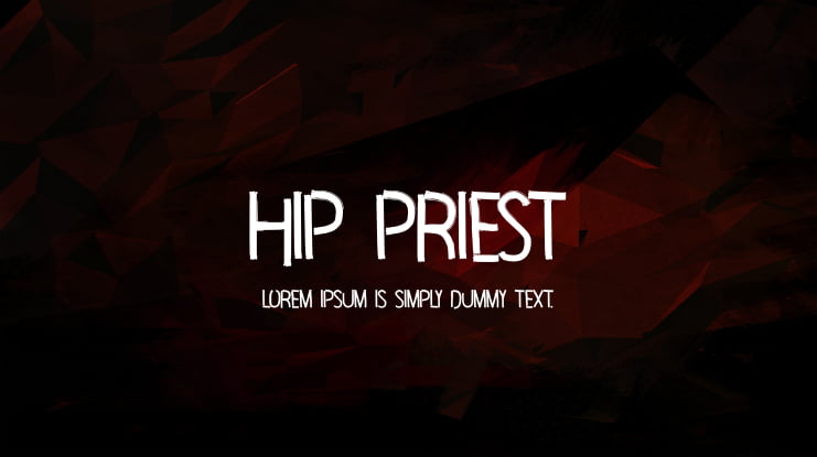Hip Priest Font