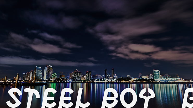 Steel Boy G Font