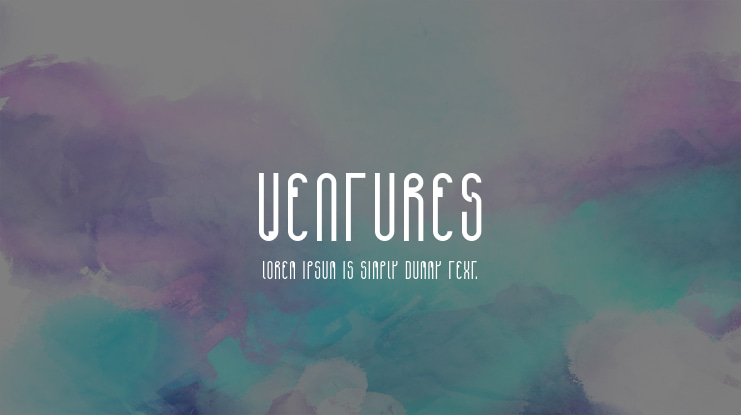 Ventures Font