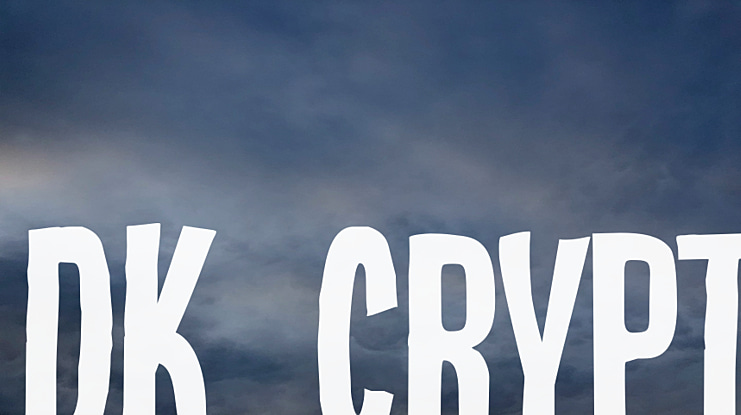 DK Crypt Font
