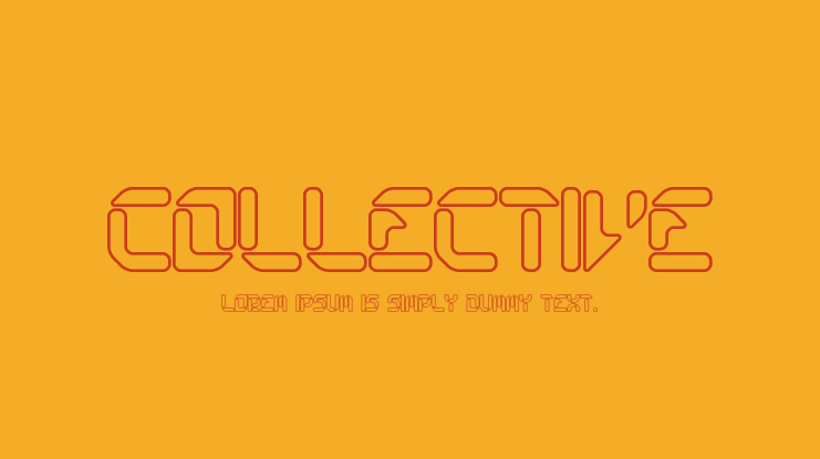 Collective Font Family
