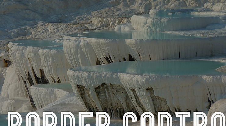 Border Control Font Family