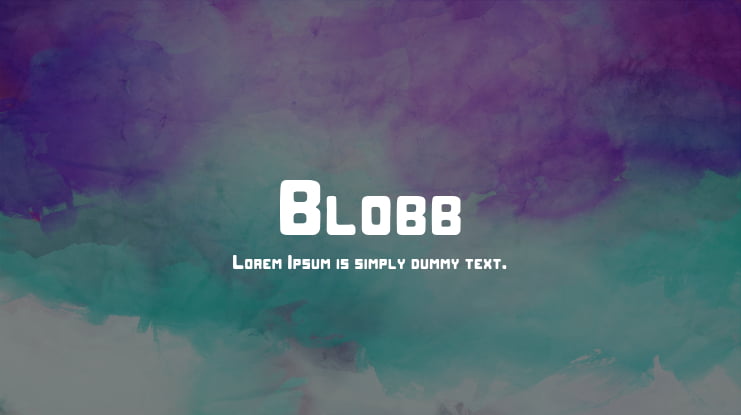 Blobb Font
