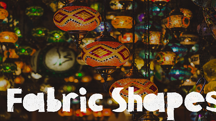 Fabric Shapes Font