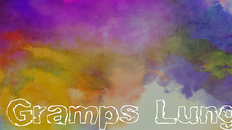 Gramps Lung Font