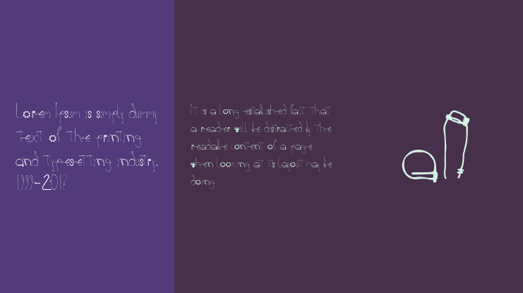 Kurzwaren Font