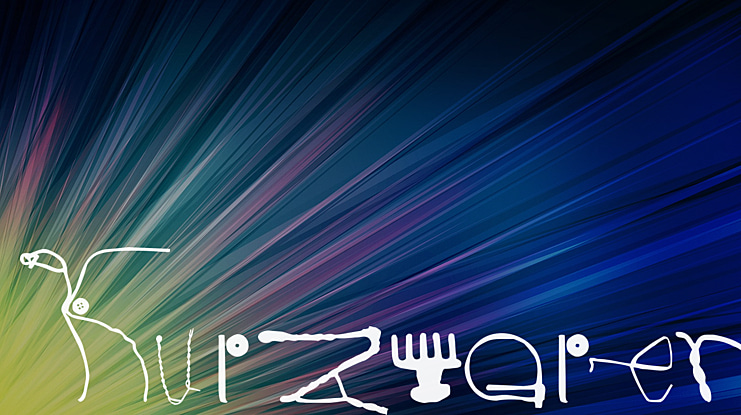 Kurzwaren Font