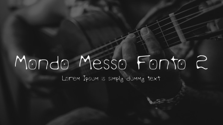 Mondo Messo Fonto 2 Font Family
