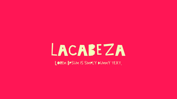 lacabeza Font