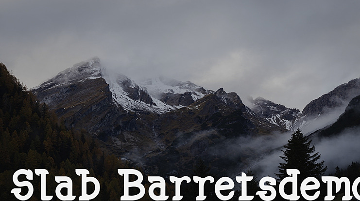 Slab Barretsdemo Font