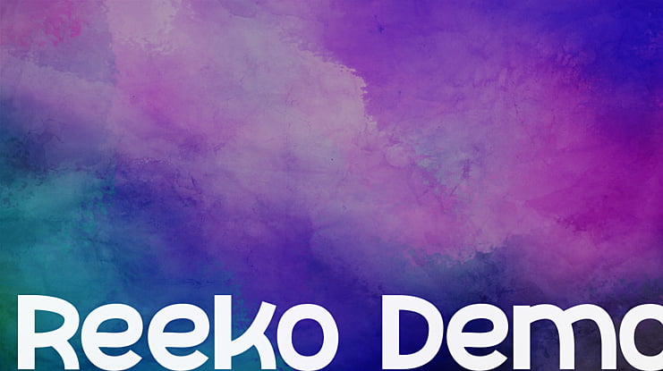 Reeko_Demo Font