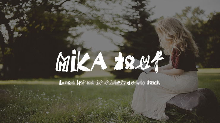 MIKA teuf Font