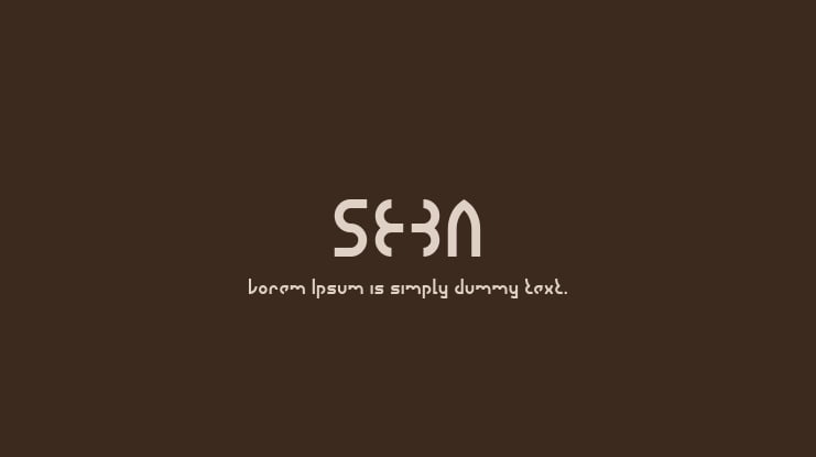 SEBA Font Family