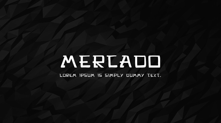 Mercado Font Family