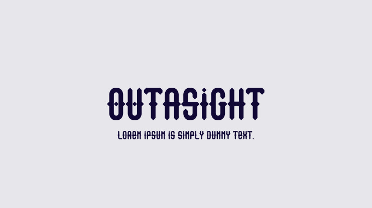 Outasight Font