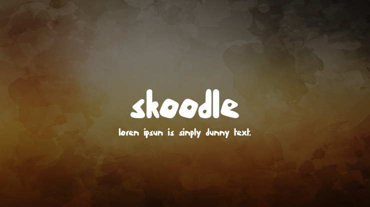 skoodle Font