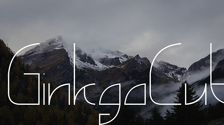 GinkgoCut Font