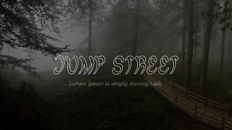 JUMP STREET Font Family