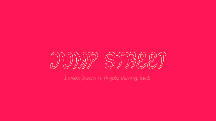 JUMP STREET Font Family