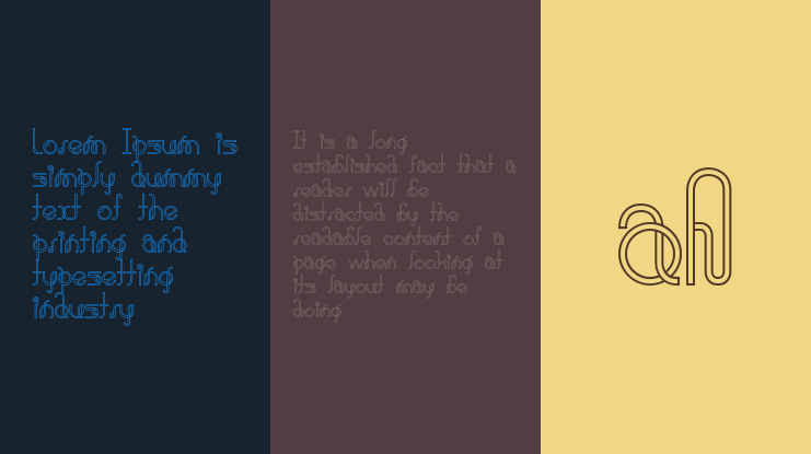 halusinasi penuh Font Family