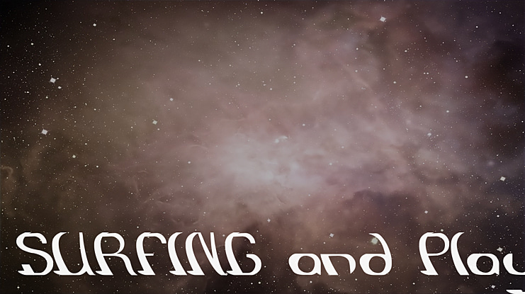 SURFING and Play Font