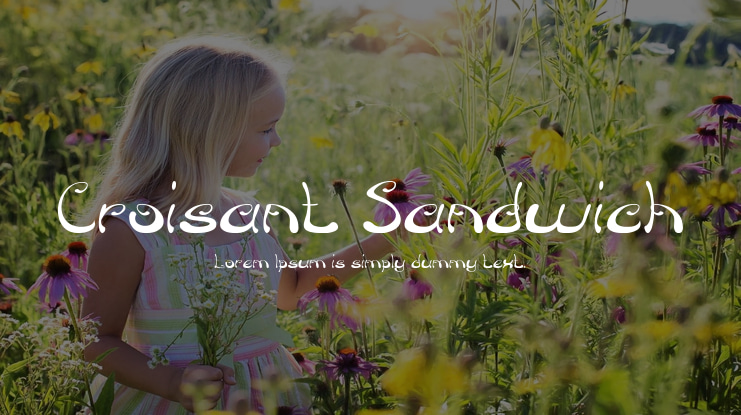 Croisant Sandwich Font Family
