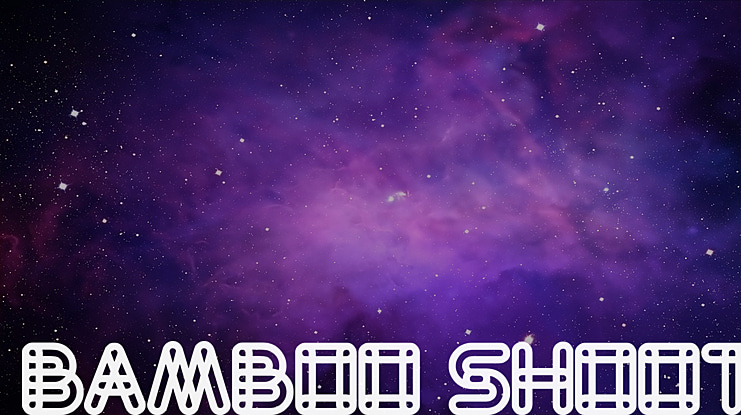 Bamboo shoot Font
