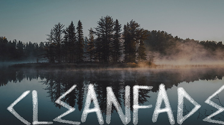 CleanFade Font