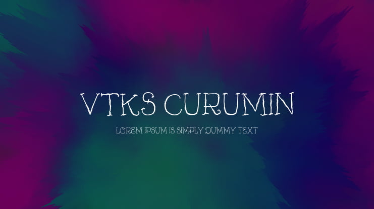 Vtks Curumin Font