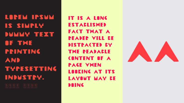 Gayacos Primaria Bastarda Font