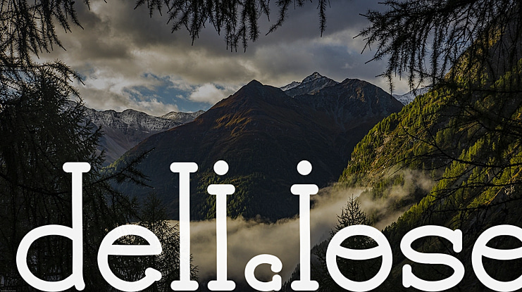 Delicioso Font