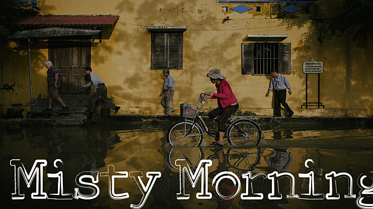Misty Morning Font