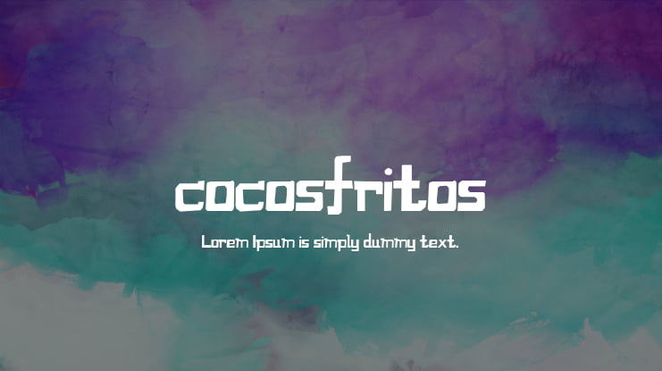 cocosfritos Font
