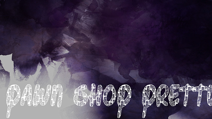 Pawn Shop Pretty Font